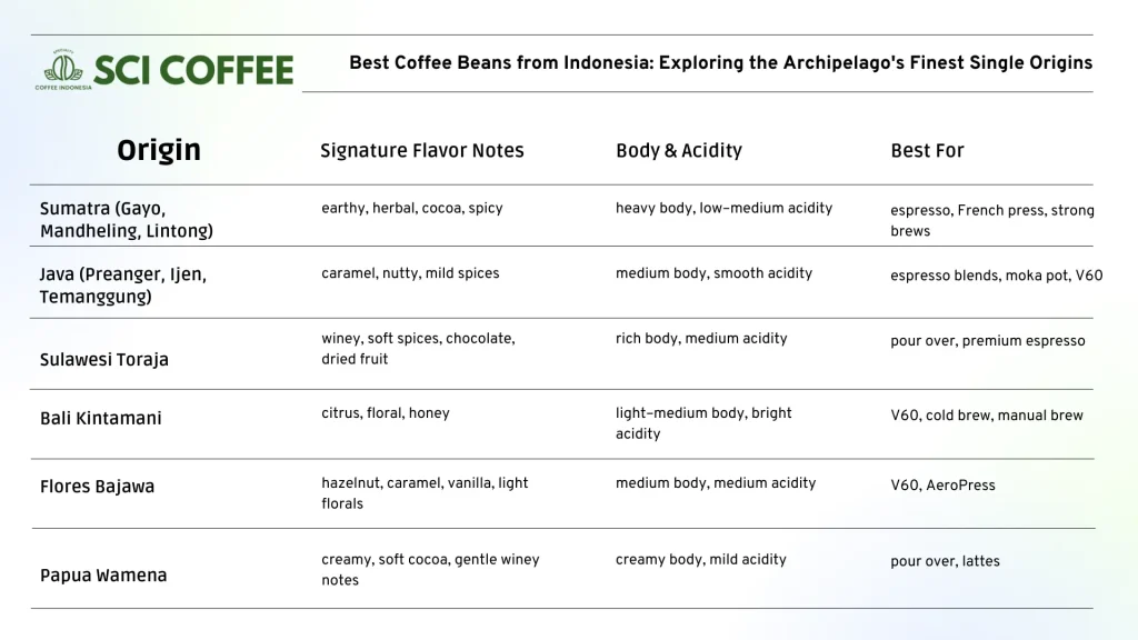 7 Best Coffee Beans from Indonesia Exploring the Archipelago's Finest Single Origins
